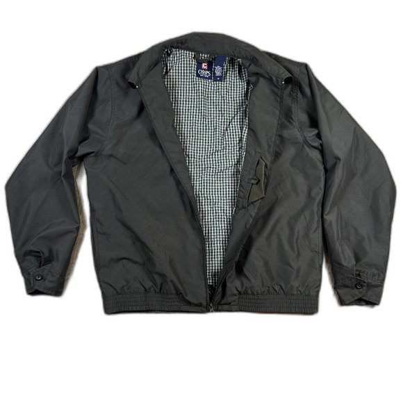 Chaps Jacket | Size M | Mens Green windbreaker - Picture 5 of 12